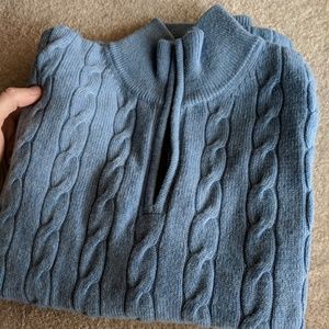 Brooks Brothers cable knit sweater
